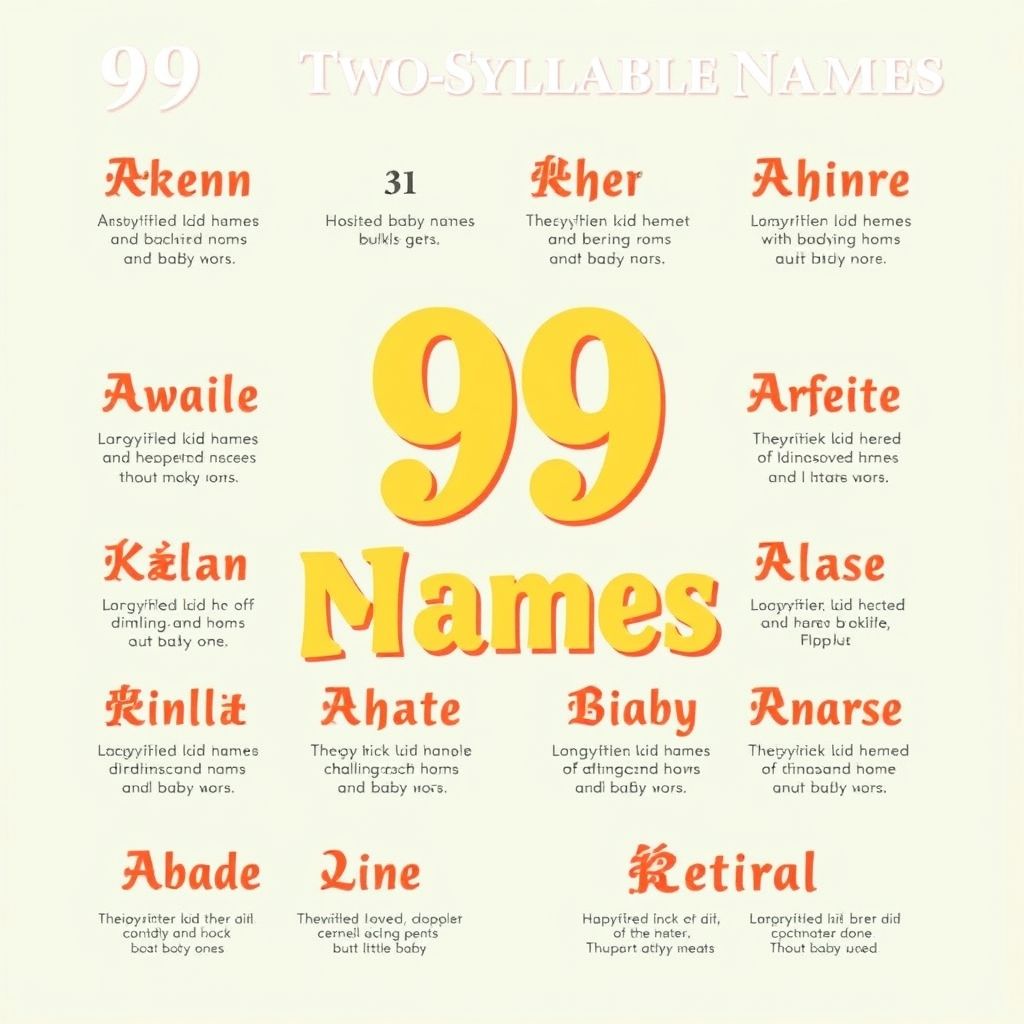 99 ไอเดีย ตั้งชื่อจริง ชื่อลูก 2 พยางค์ พร้อมความหมายเสริมมงคลสำหรับเจ้าตัวน้อย